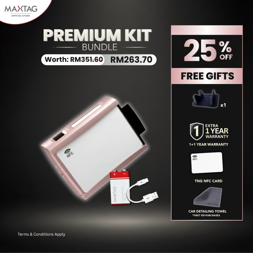 [Shopee Exclusive] Maxtag Premium Kit Bundle (SAVE 25%) | Shopee Malaysia