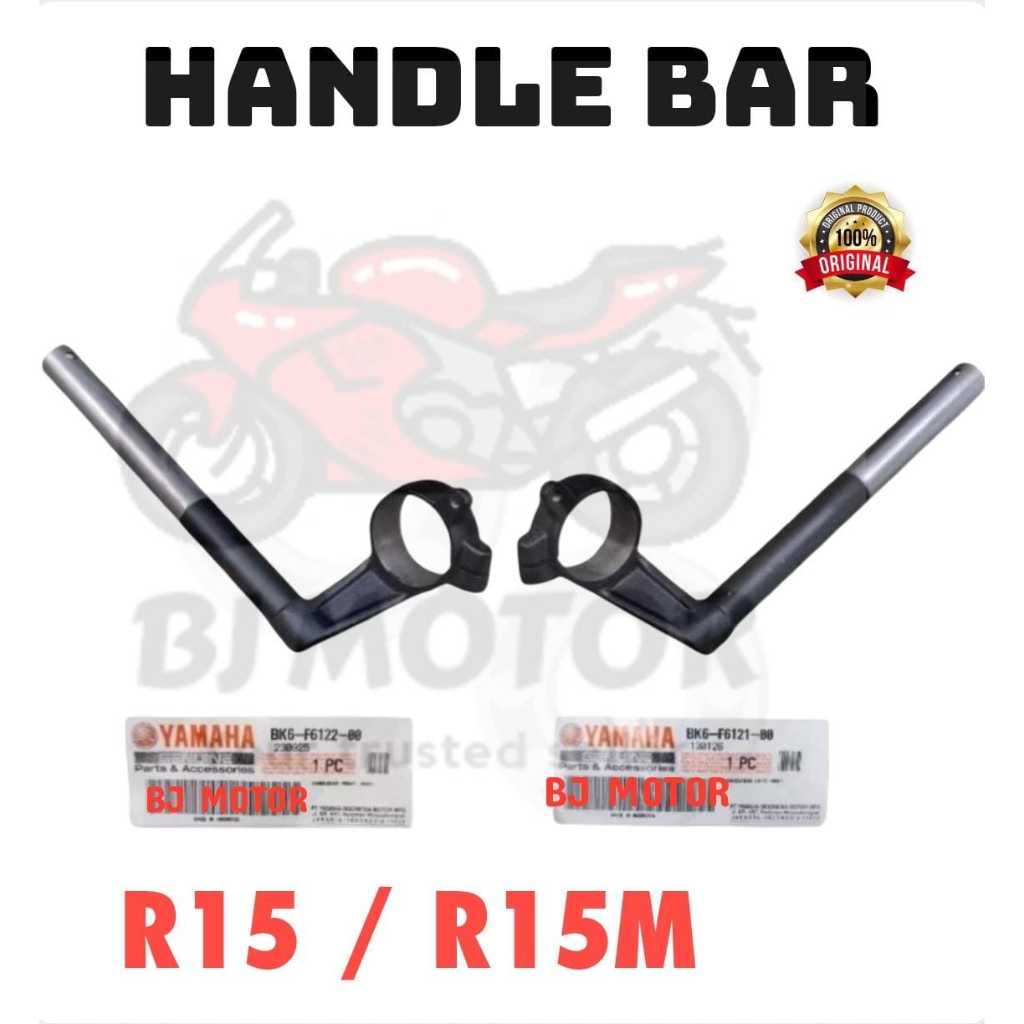 Yamaha R15 V3 / R15M HANDLE BAR/HANDLEBAR(LH/RH)100% HLY ORIGINAL ...