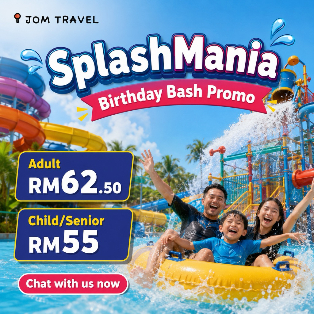 [Chat with Us Now] SplashMania Gamuda Cove Waterpark Admission Ticket ...