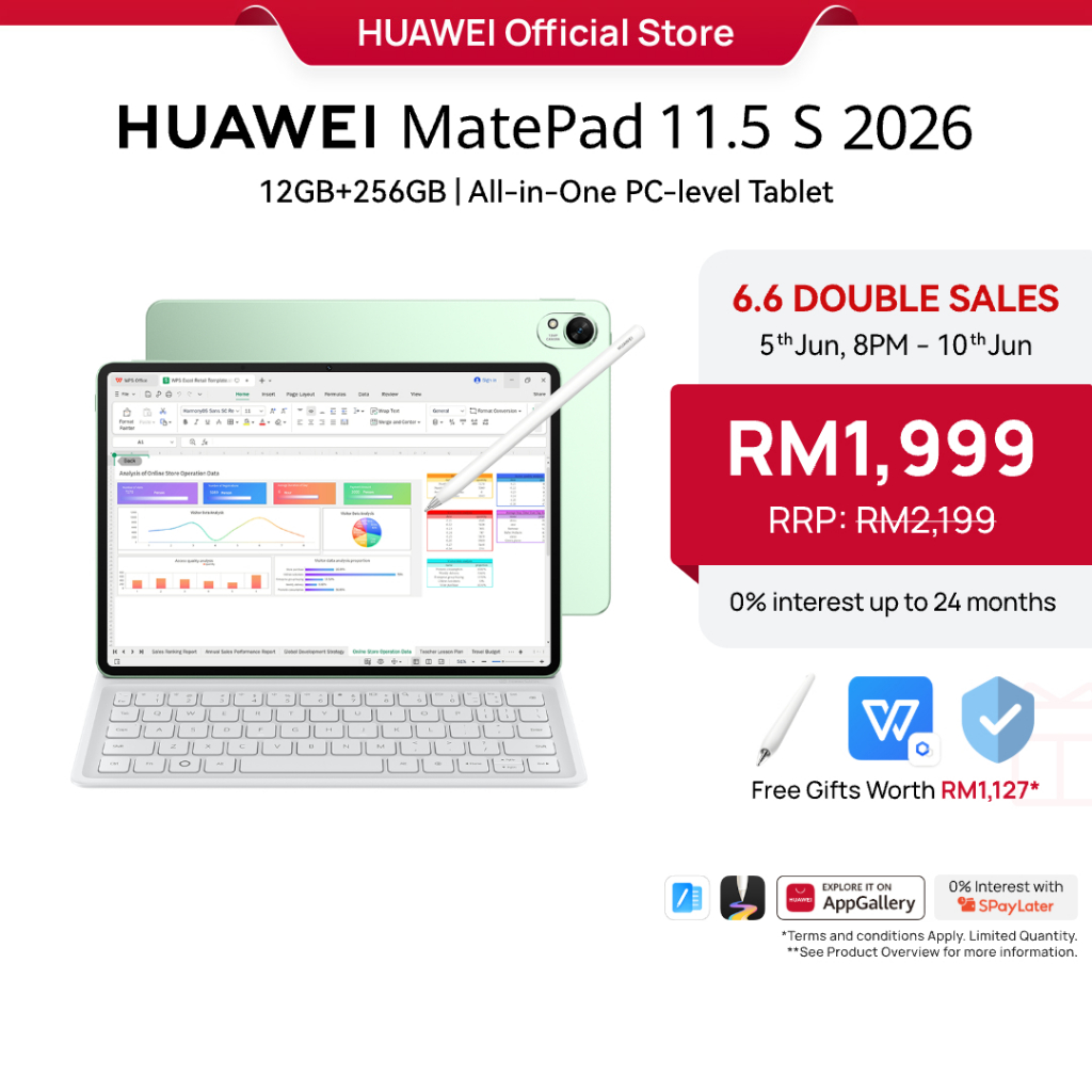 tablet Online Sales From HUAWEI OFFICIAL STORE | Shopee Mall Malaysia