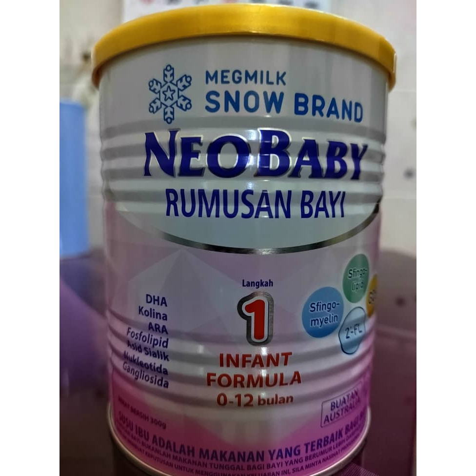 SNOW NEO BABY STEP 1 300g EXP: MAY2028 (tahun berikut) | Shopee Malaysia