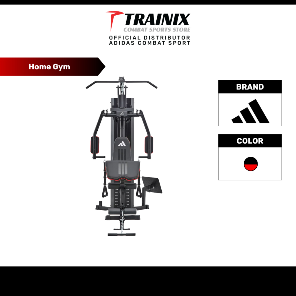 Adidas Home Gym Multi Station Strength Training Machine 健身器材 综合训练器 Alat ...