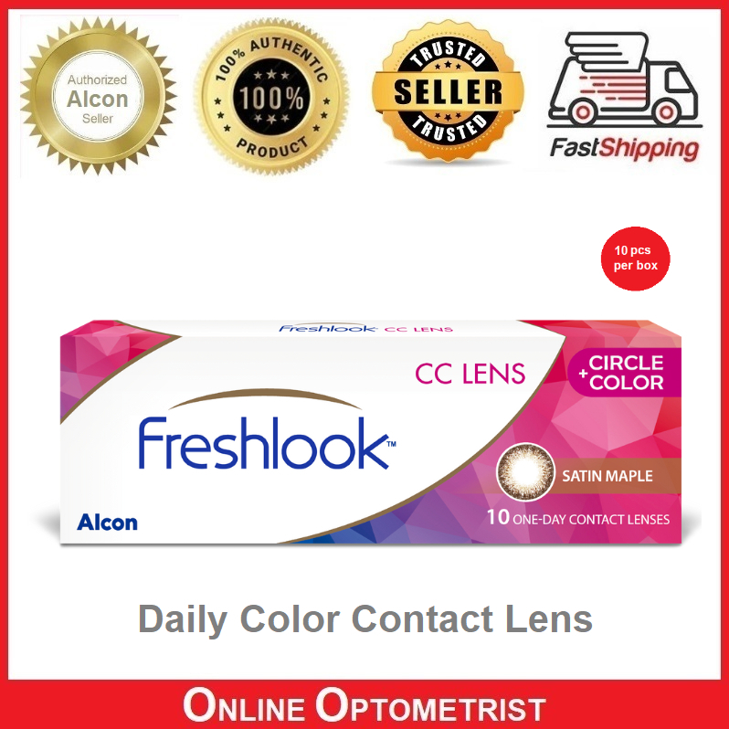 [NEW READY STOCK] ALCON FreshLook CC Lens Daily Color @10 Pieces@ *1-3 ...