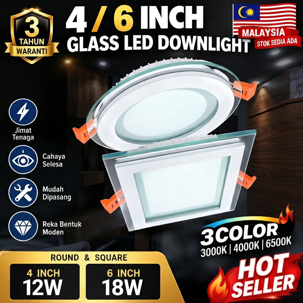 Buy downlight 6 inch Online With Best Price, Oct 2026 | Shopee Malaysia