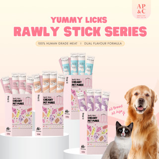 Amelisa Pet & Co. Rawly Stick Pet Puree (25 Stick/Box)