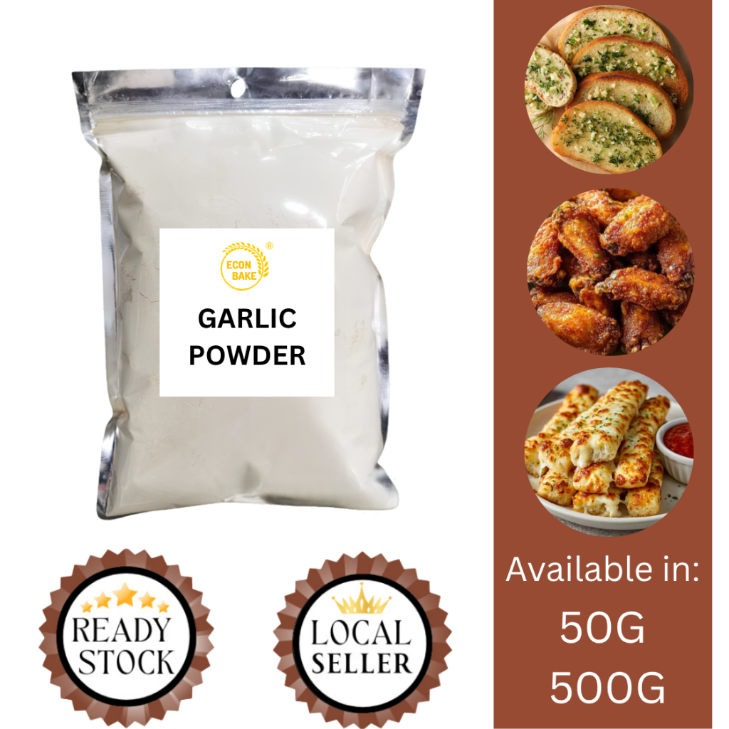 Garlic Powder 500g 50g Serbuk Bawang Putih Marinade Western Butter ...