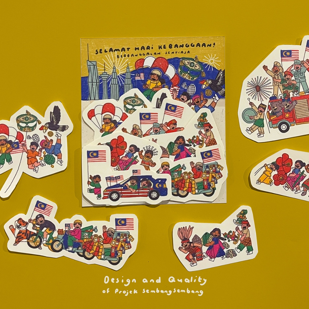 sticker pack - selamat hari kebanggaan by projek sembangsembang ...