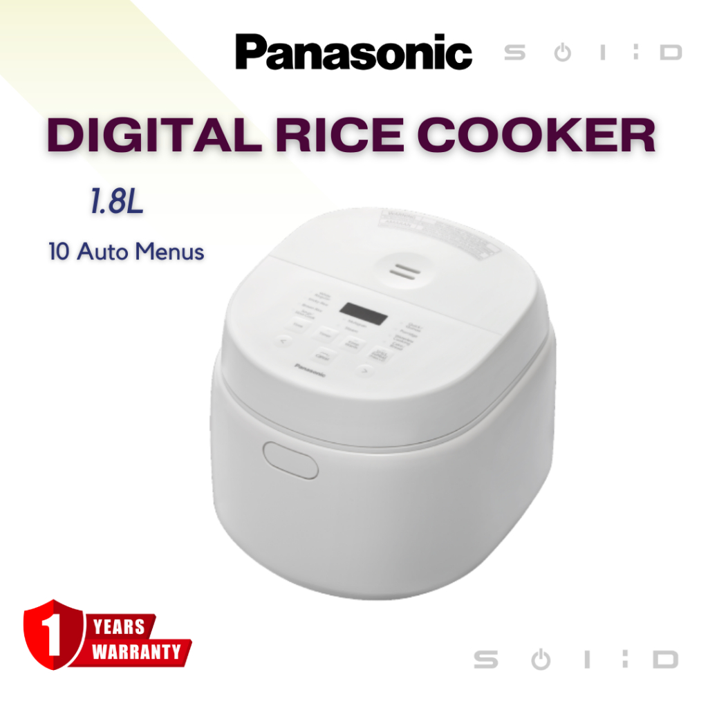 Panasonic 1.8L Microcomputer Rice Cooker SR-DL184 digital | Shopee Malaysia