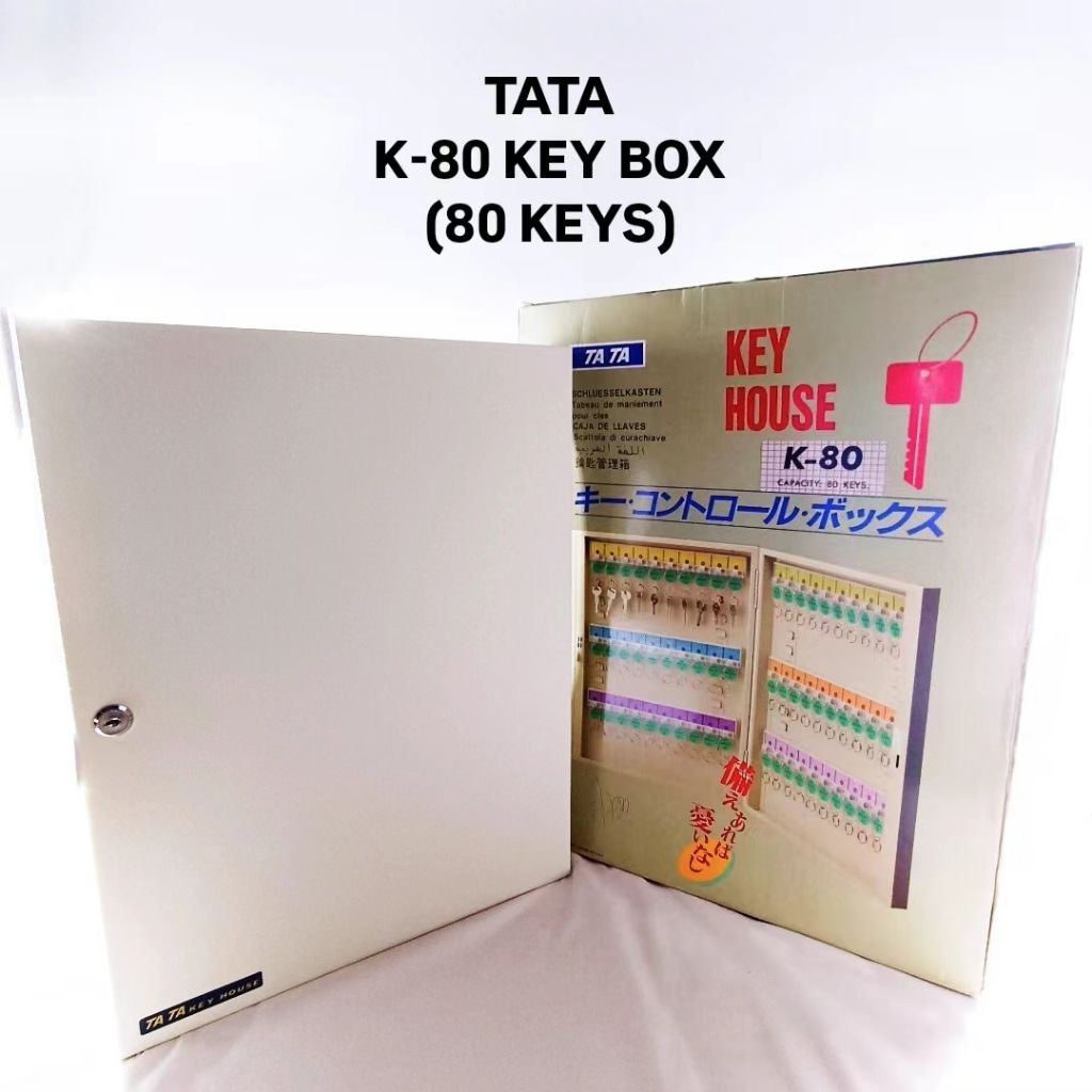 (1UNIT) TATA K-80 80'S Key Cabinet | Key Box | 钥匙箱 X 1UNIT | Shopee ...