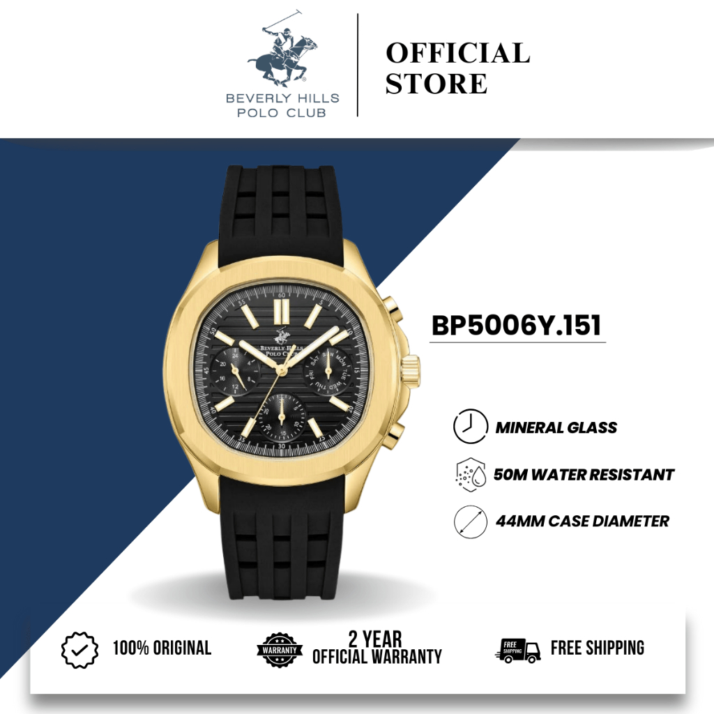 [HOT ITEM RESTOCK] Beverly Hills Polo Club BHPC Jam Tangan