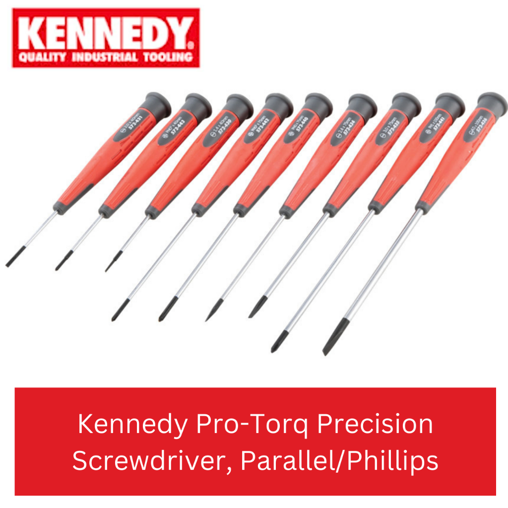 KENNEDY Pro-Torq Precision Screwdriver, Parallel/Phillips for small ...