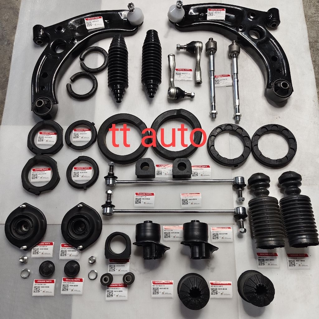 (35PCS) PERODUA ALZA SUSPENSION ARM SET / LOWER ARM, STAB LINK, ABS ...