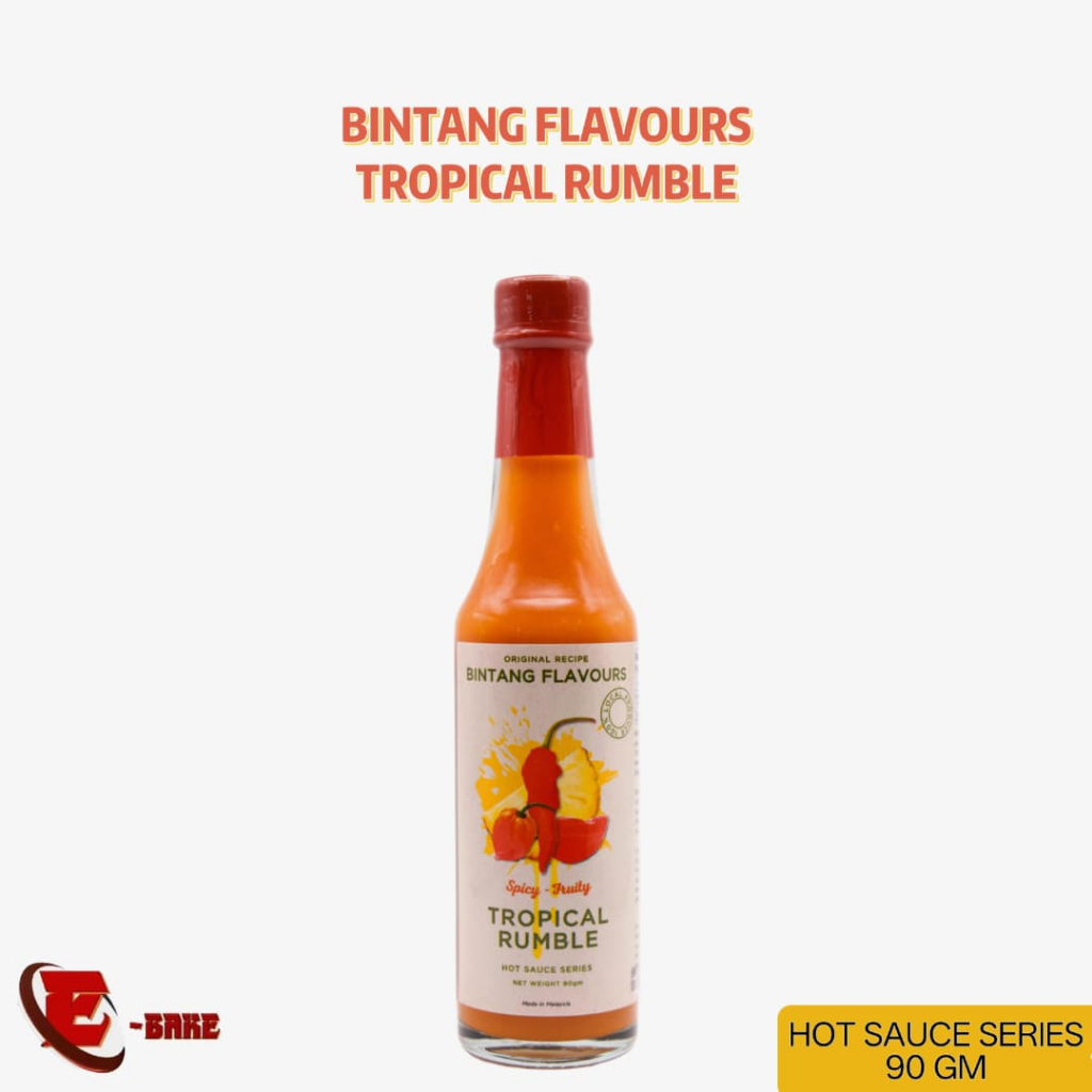 BINTANG FLAVOURS TROPICAL RUMBLE | HOT SAUCE SERIES | 90GM | Shopee ...