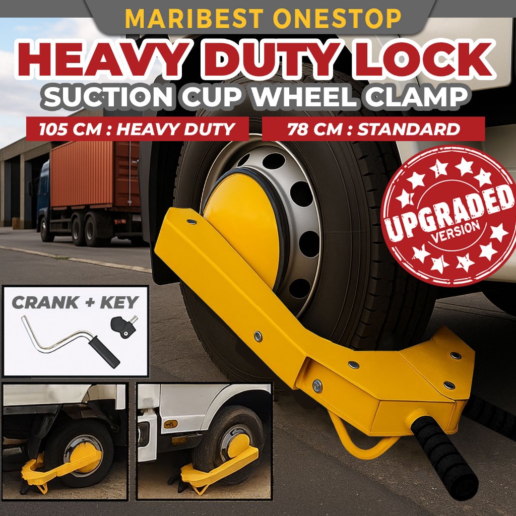 Heavy Duty Pickup Truck SUV Lorry Car Wheel Security Tire Lock Clamp ...