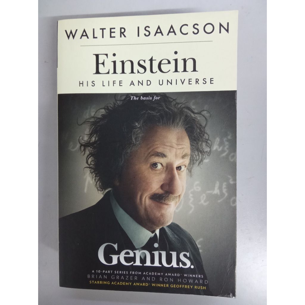 Einstein: His life and universe- Walter Isaacson(used books) | Shopee ...
