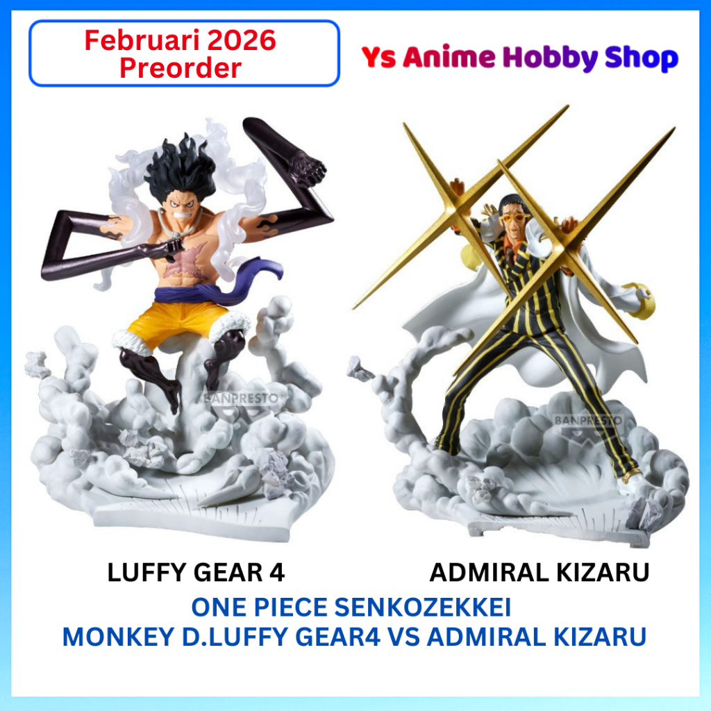  Februari 2026 Item Order Banpresto ONE PIECE SENKOZEKKEI MONKEY D 