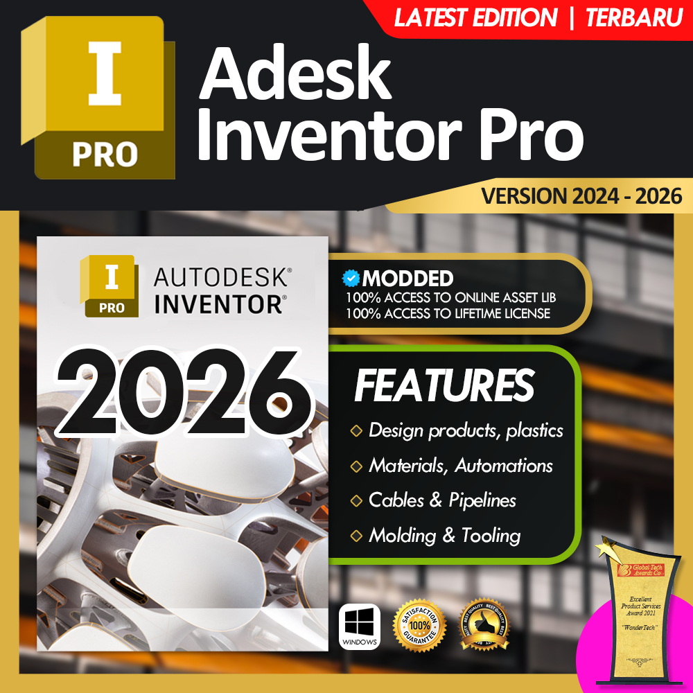 Inventor Pro 2026 + Video guide & Trouble Shooting 🔥100% WORKS🔥 🔥Latest ...