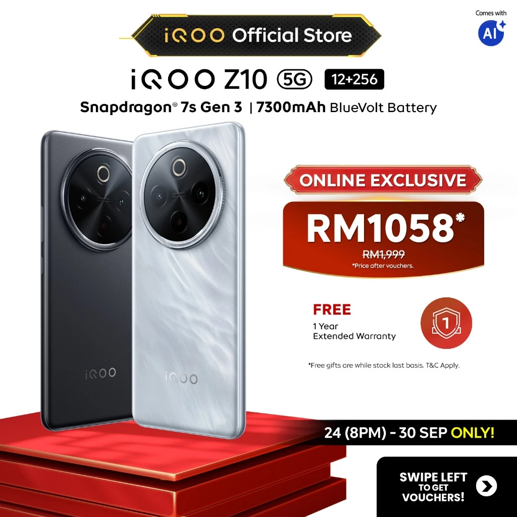 iQOO Z10 5G Price in Malaysia