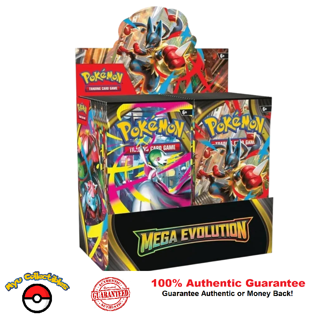 Pokmon TCG: Mega Evolution Booster Box | Shopee Malaysia