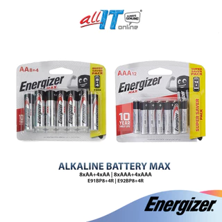 Energizer Max Akln 8xAA+4xAA | Small in size Big in Power