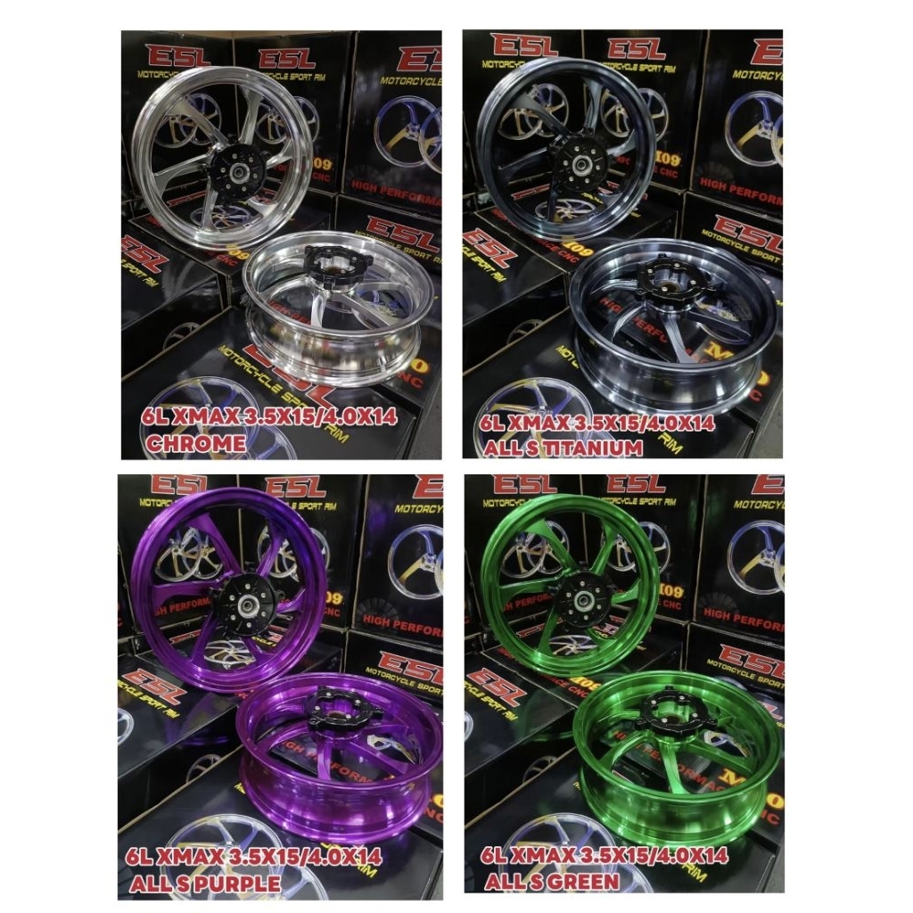 preferred - XMAX V1 V2 V3 - ENKEI CNC SPORT RIM 6 BATANG | Shopee Malaysia