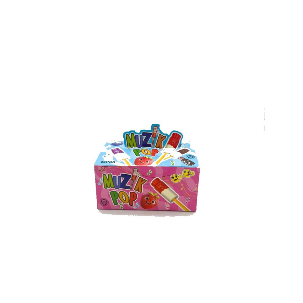 [Stok Sedia] (Halal) QeQe Muzik Pop Candy 30pcs | Shopee Malaysia
