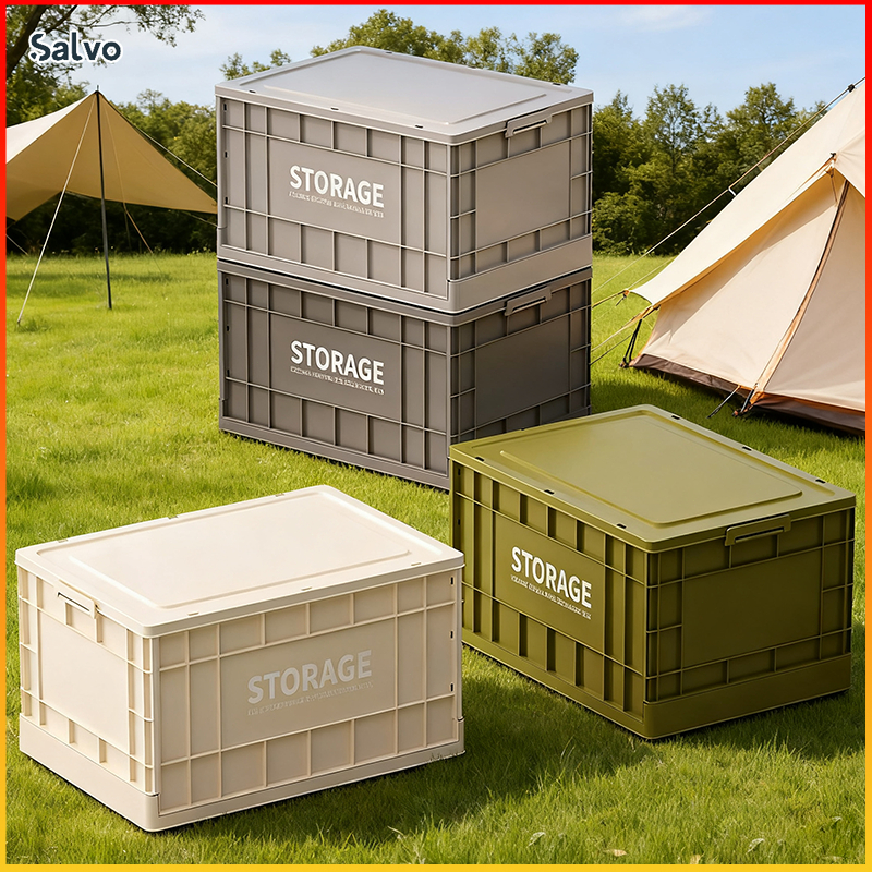 Slavo 90L Camping Outdoor Storage Box Large capacity car trunk ...