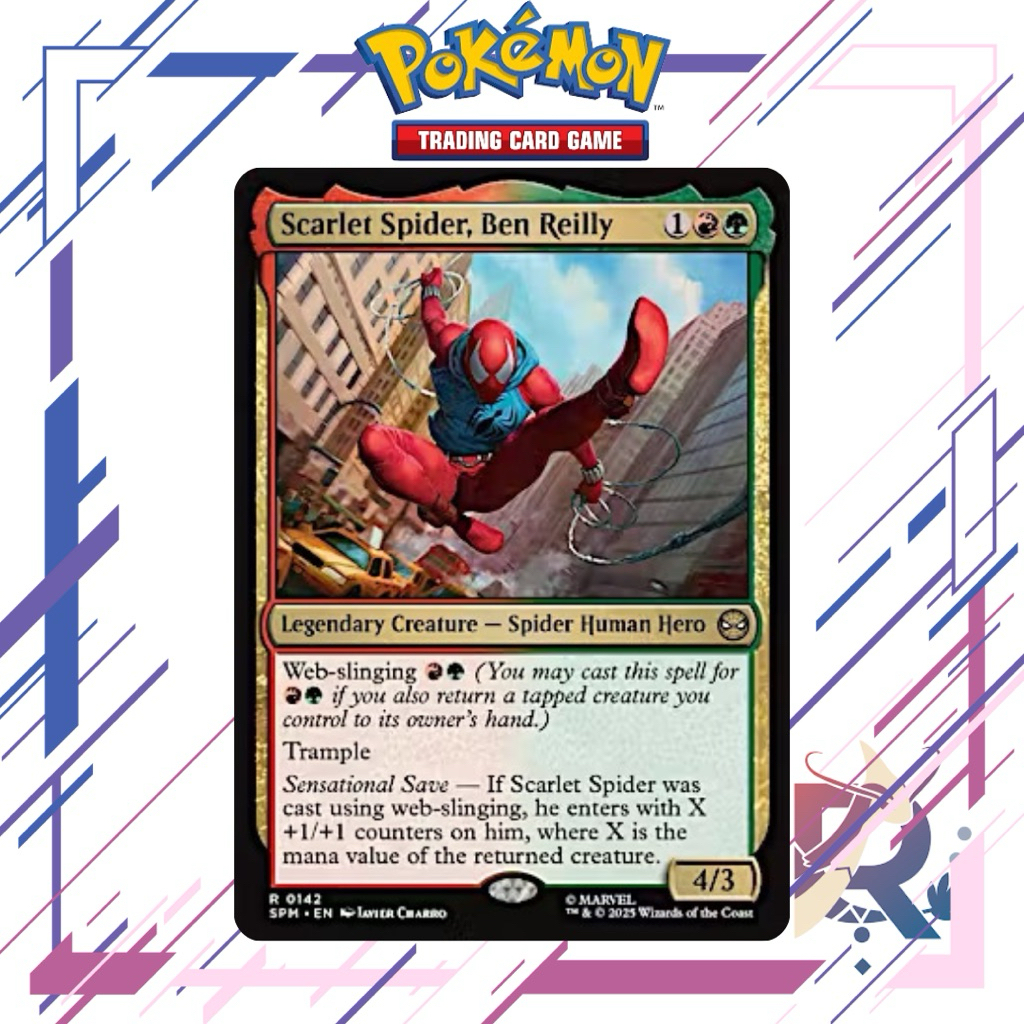 MTG x Spider-Man : Scarlet Spider, Ben Reilly | Shopee Malaysia