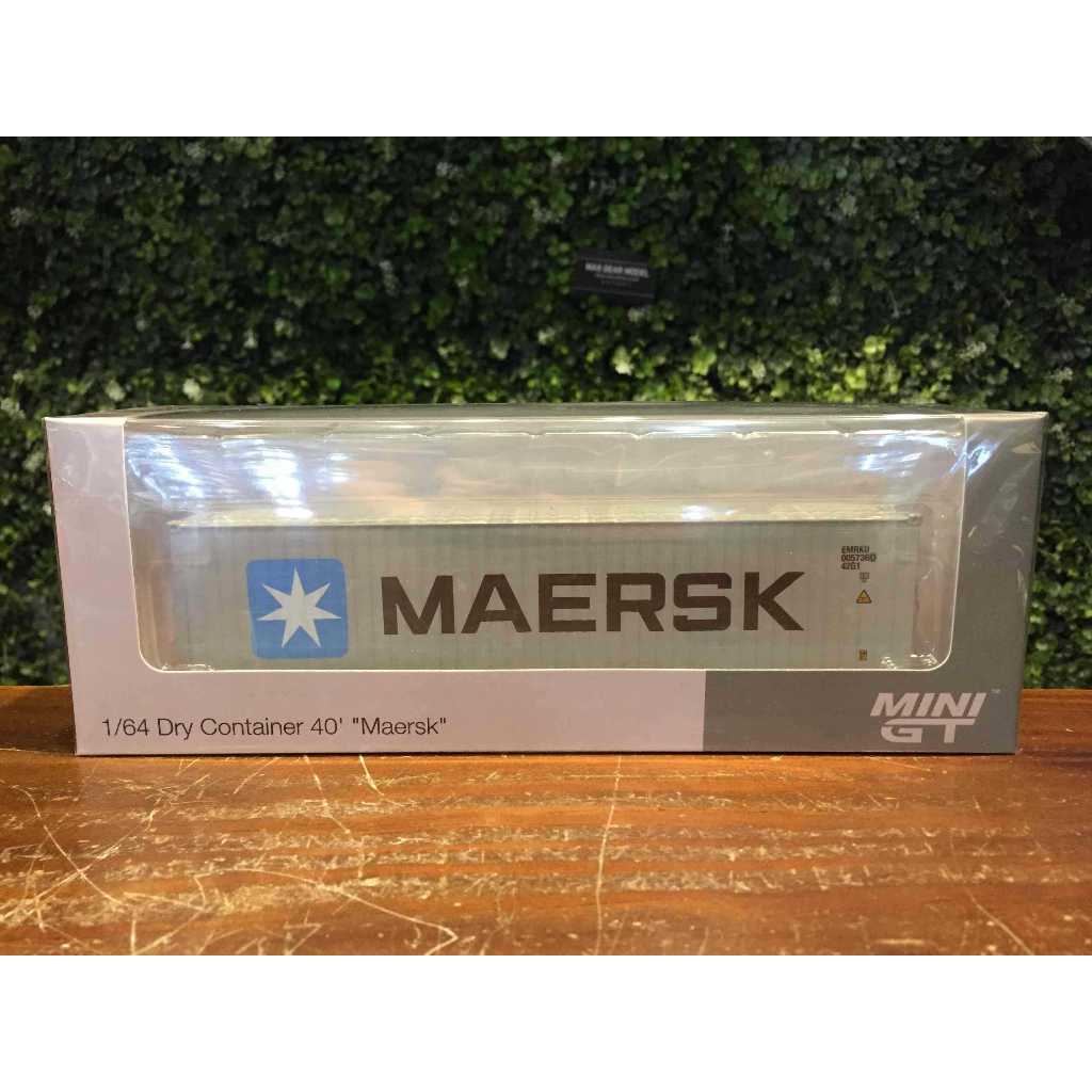 MINI GT Edisi Terhad 1/64 Mini GT Dry Container 40ft Maersk MGTAC32【MGM ...