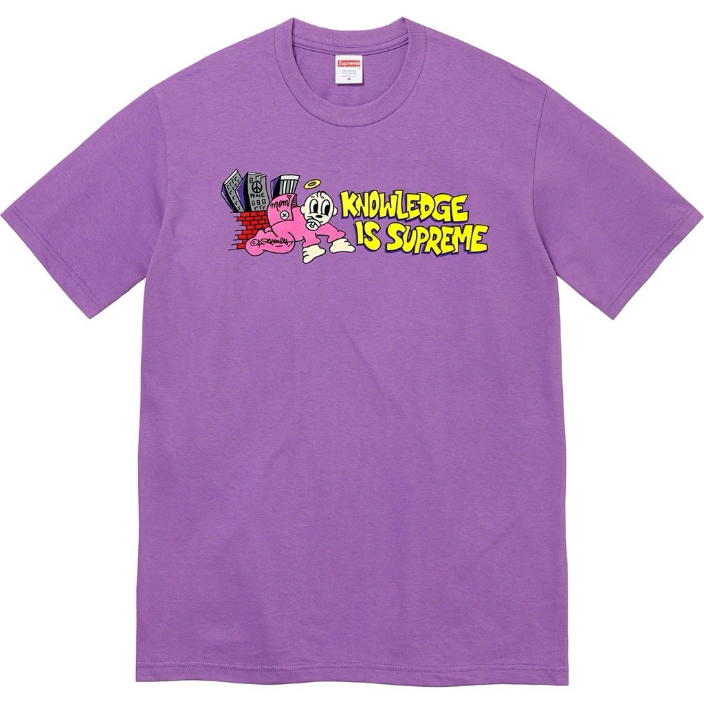 Supreme Knowledge Tee (Size M) | Shopee Malaysia