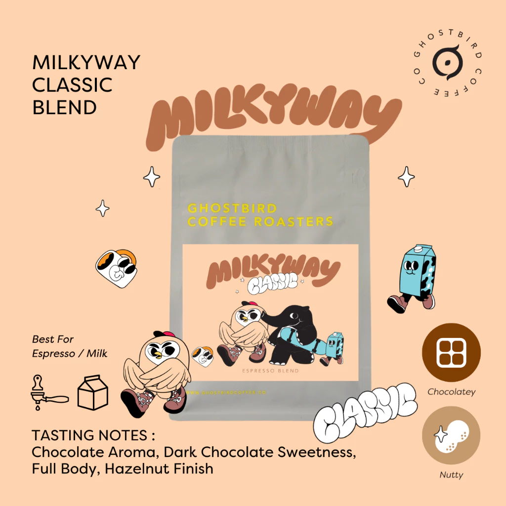 Ghostbird Coffee Co Milkyway Classic Blend – specialty coffee beans Malaysia