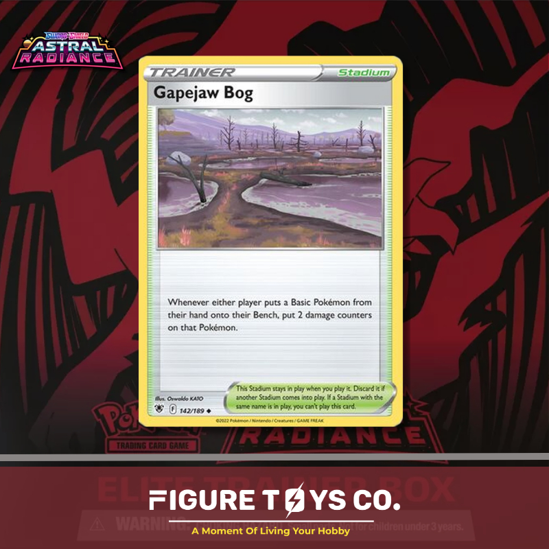 Pokemon TCG - Gapejaw Bog ( 142/189 ) EN | Shopee Malaysia