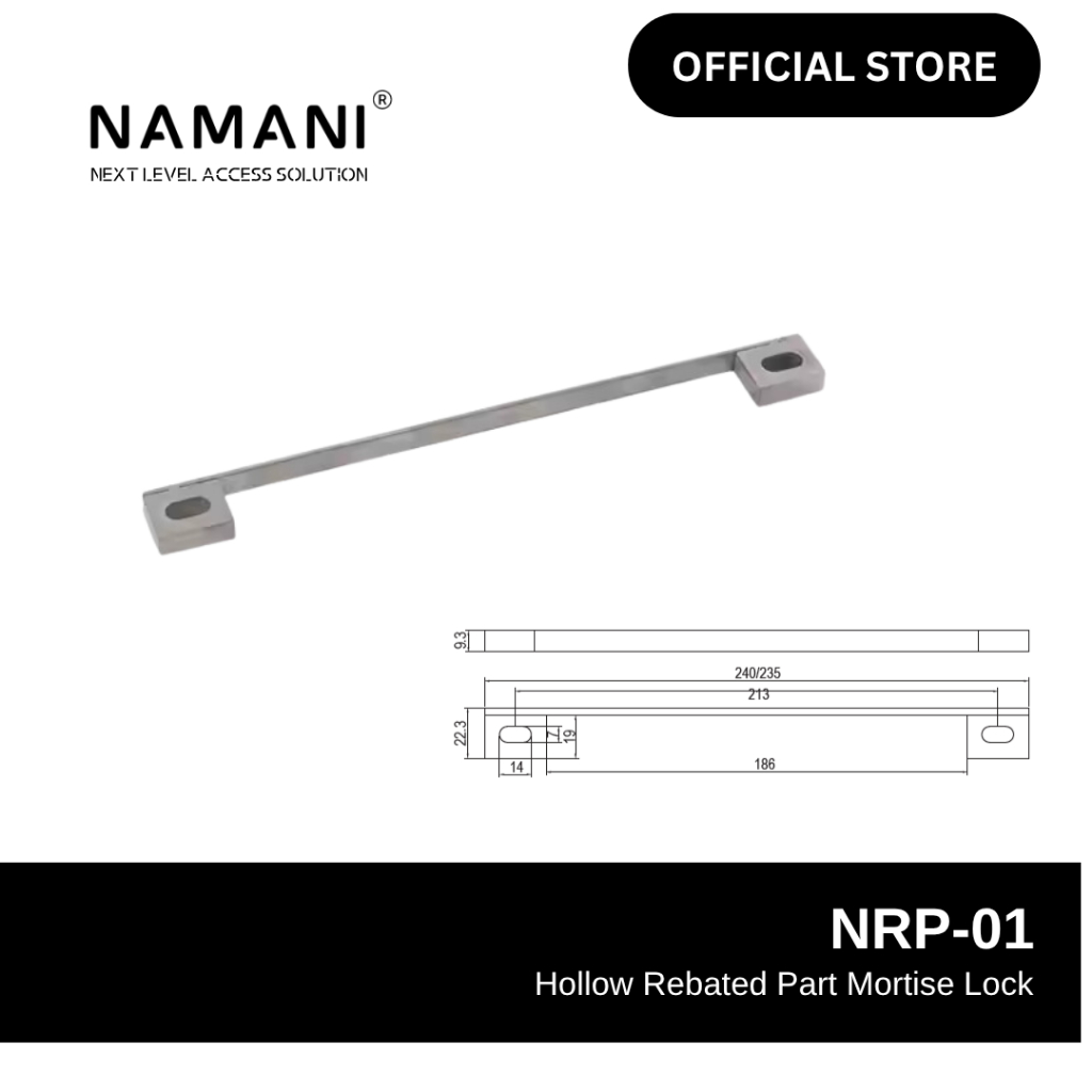 Namani Stainless steel SUS304 Rebated Part For Mortise Digital Lock ...