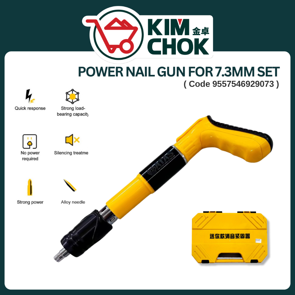 ATAS Mini Powerful Nail Gun | Concrete Rivet Tool Steel Rivet Gun ...