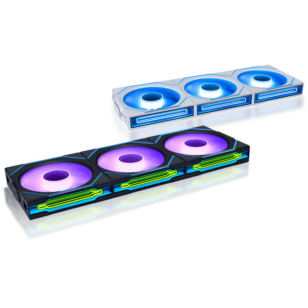 # LIAN LI UNI FAN SL-INF WIRELESS 120mm ARGB Fan with Infinity Mirror ...