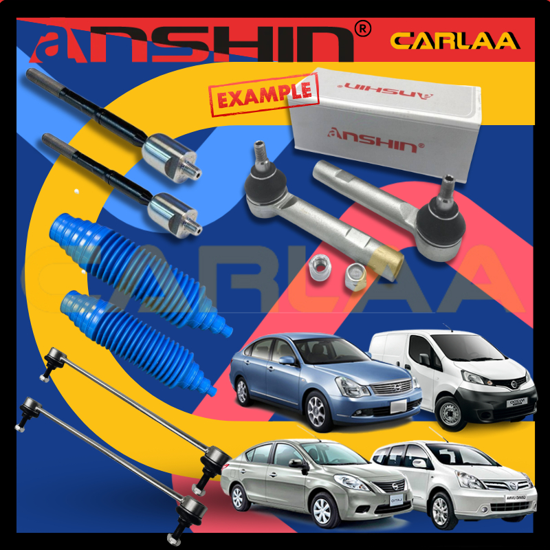 ANSHIN JAPAN QUALITY【LIVINA LATIO SYLPHY NV200 】NISSAN RACK END/TIE ROD ...