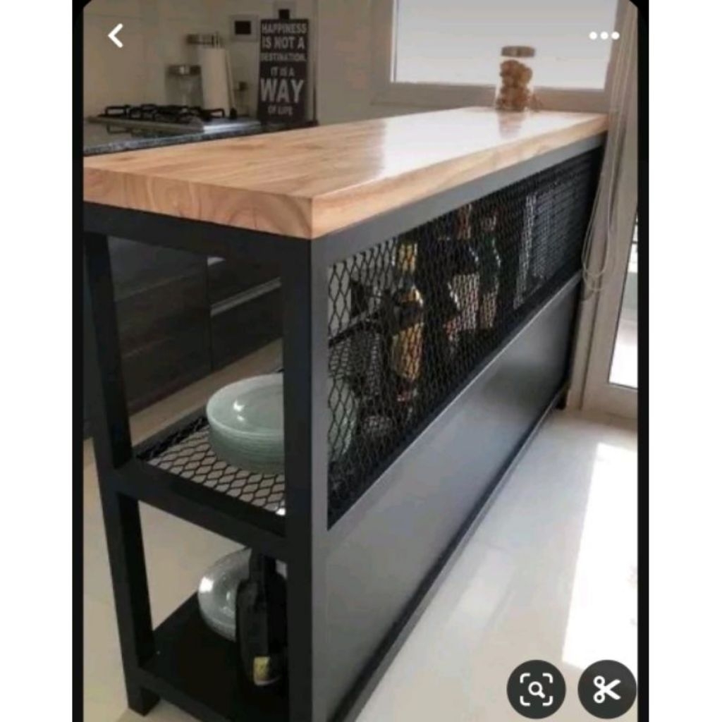 Custom made rak meja 120cm panjang X 50cm lebar X 80cm tinggi | Shopee ...