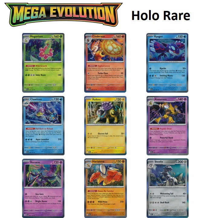 Pokemon TCG Mega Evolution (Base Set) (132) Rare Single Card (English ...