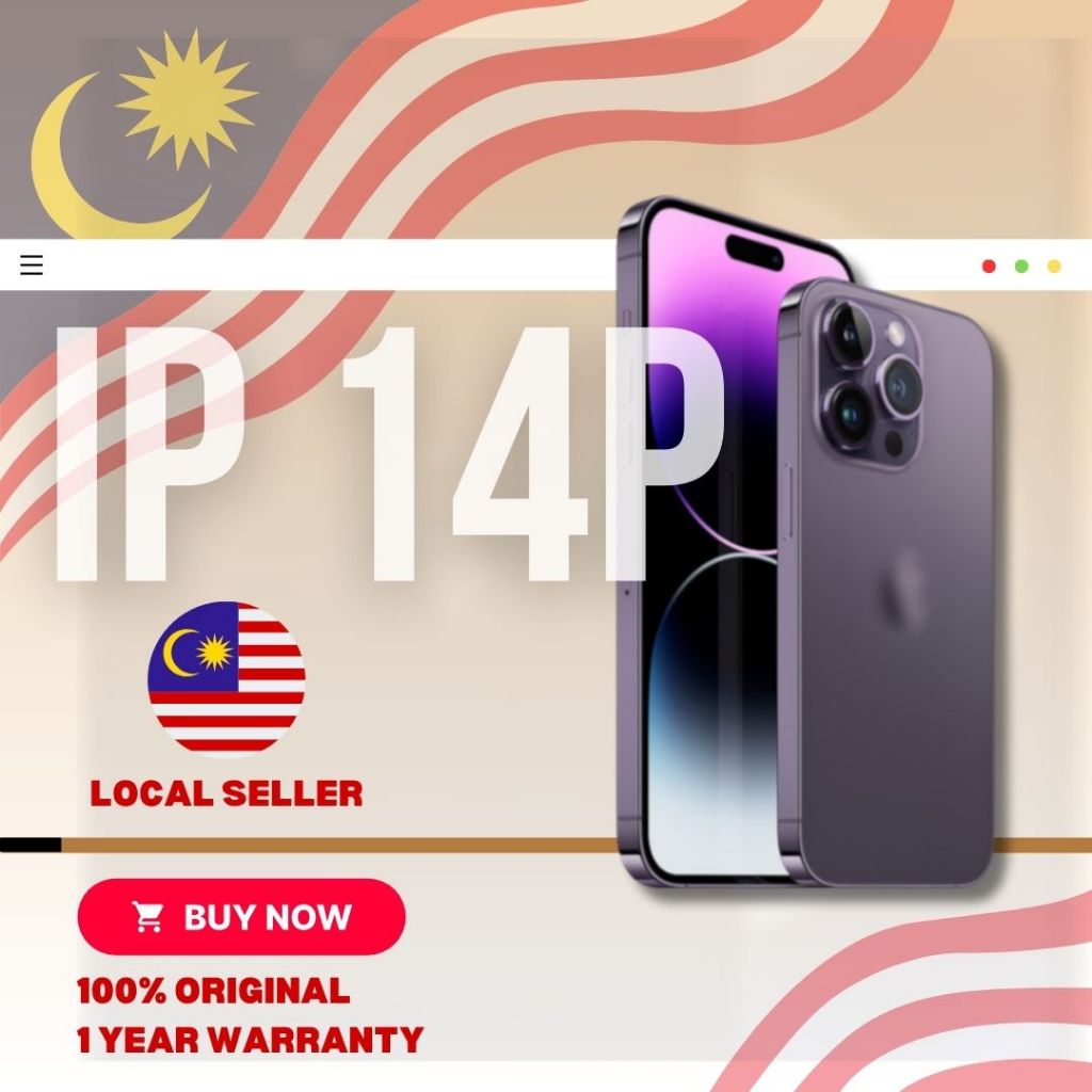 ~USED STOCK CLEARANCE IP 14P 14PM [USED] | Shopee Malaysia