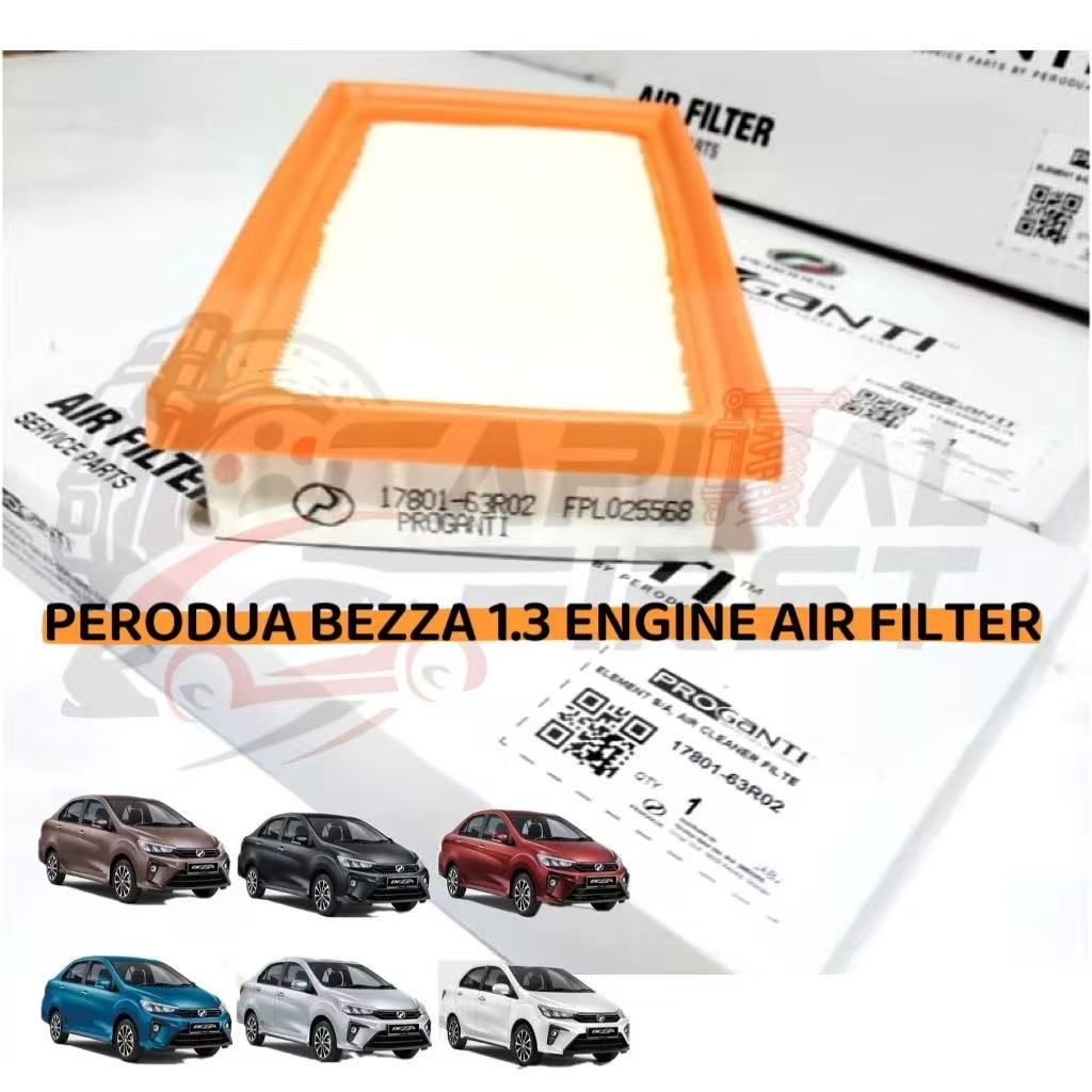 17801-63R02 Perodua ENGINE AIR FILTER - Perodua Bezza 1.3 | Shopee Malaysia