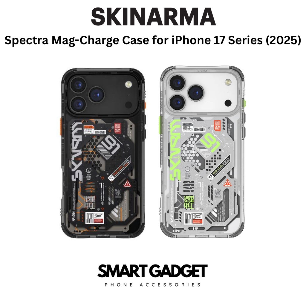 Skinarma Spectra Mag-Charge Case for iPhone 17 SERIES (2025) | Shopee ...