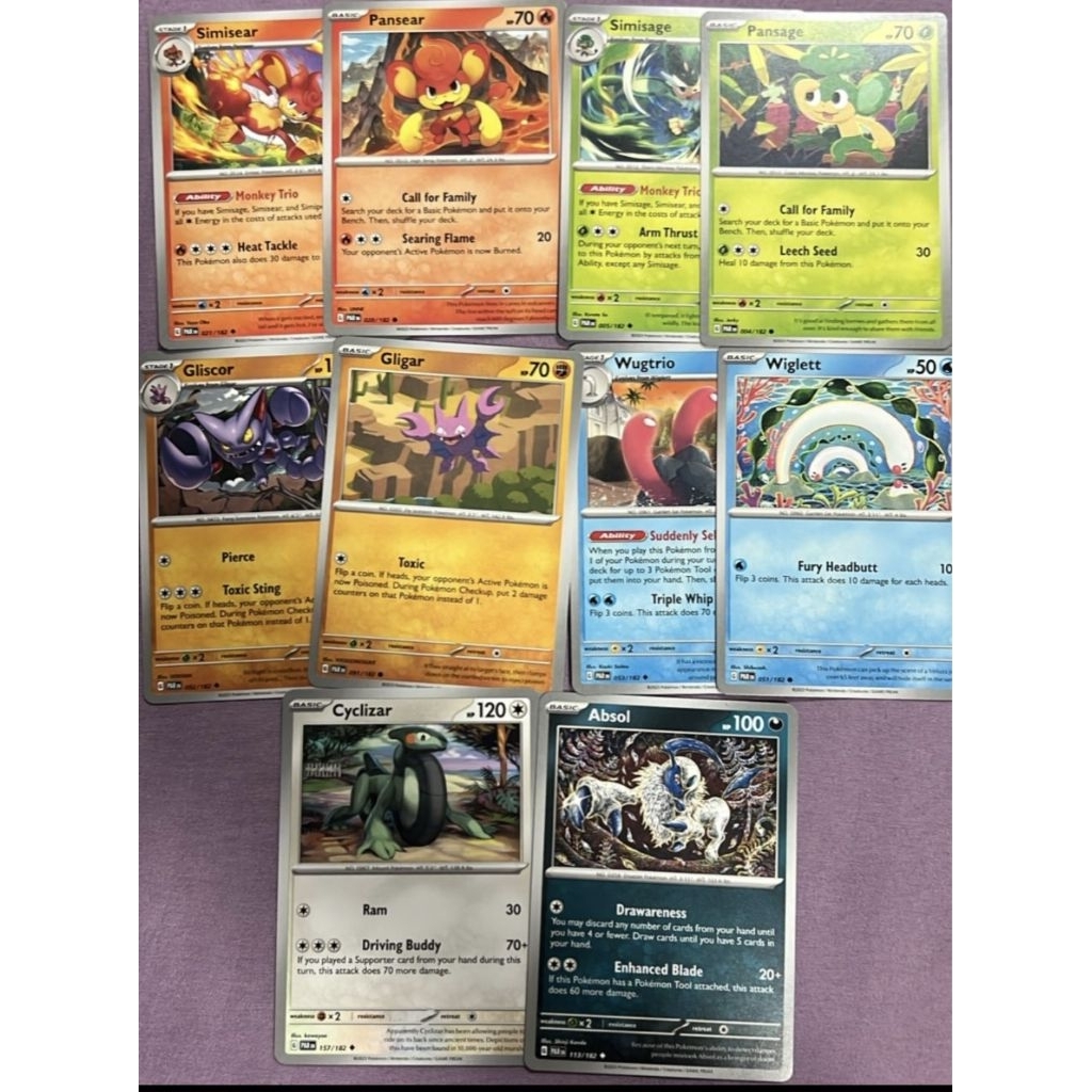 Pokemon TCG- Paradox Rift (Raw cards) | Shopee Malaysia