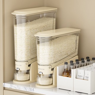 5/10 KG Rice Bucket Rice Box Kitchen Rice Storage Box Insect Moisture ...