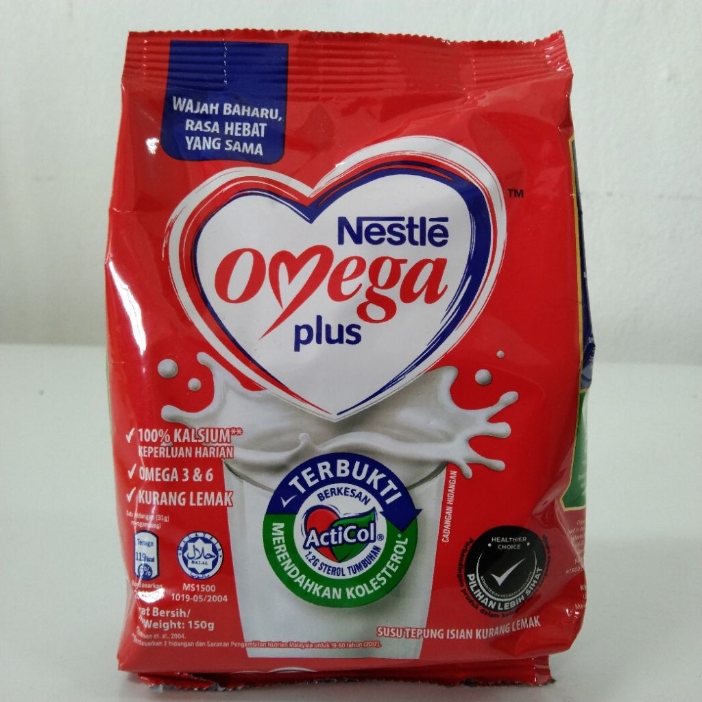 OMEGA PLUS MILK POWDER 150G | Shopee Malaysia