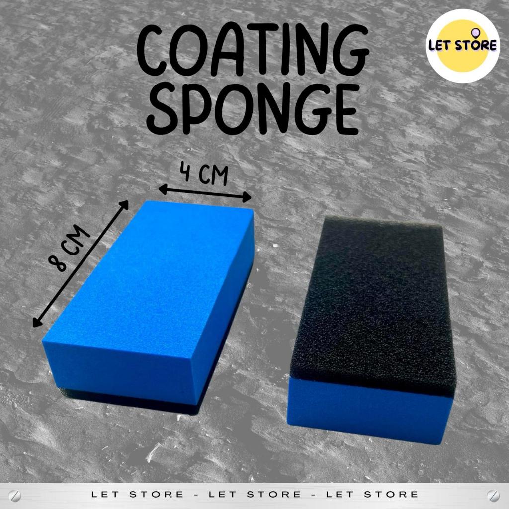 Coating Sponge Car Polish Sponge Wax Sponge Cleaning Sponge | Shopee ...