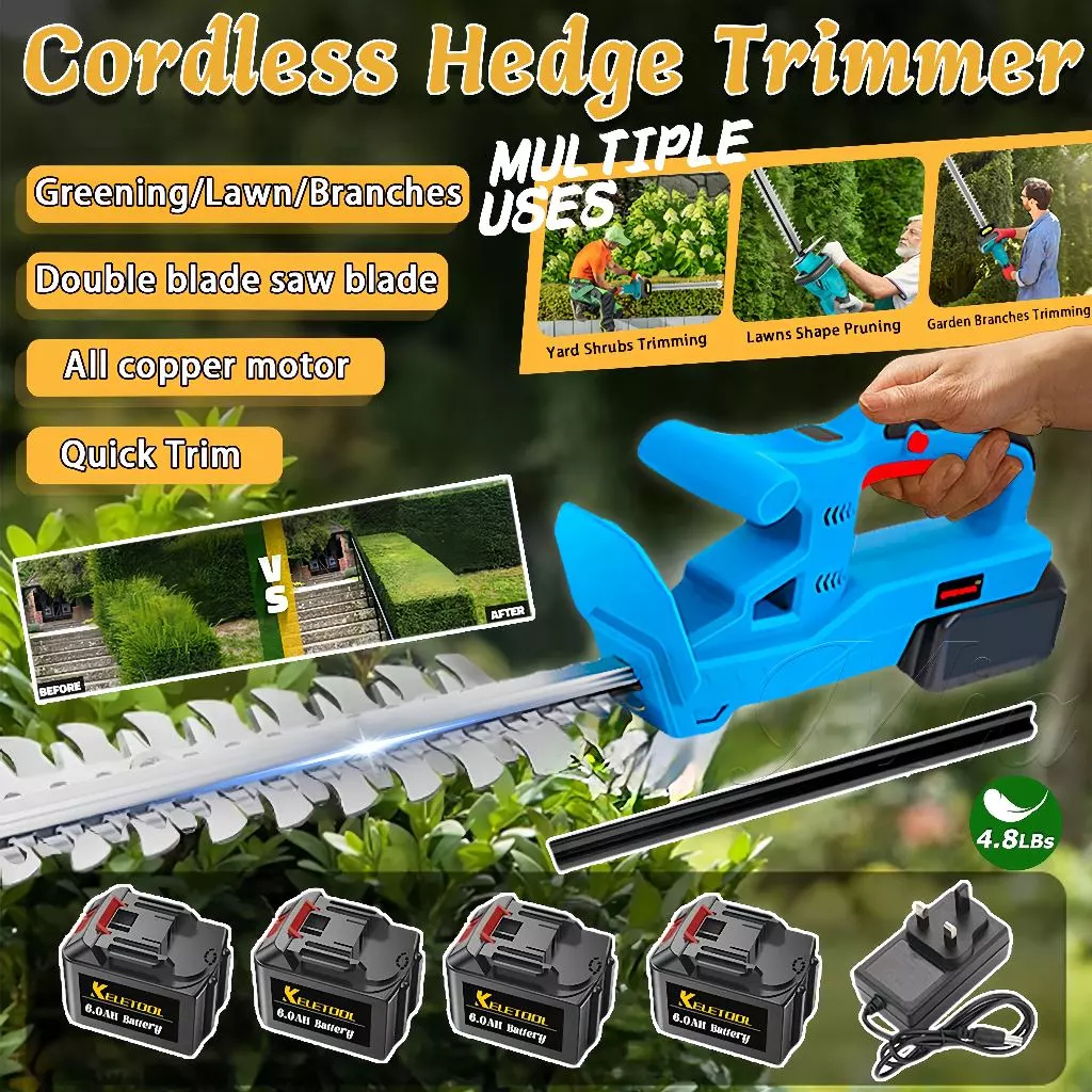 Electric Trimmer Pruning Heavy Duty Household Rechargeable Agricultural ...