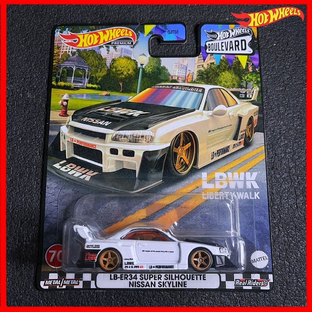 Hot Wheels LB-ER34 Nissan Skyline GT-R R34 LBWK Liberty Walk GTR R3R ...