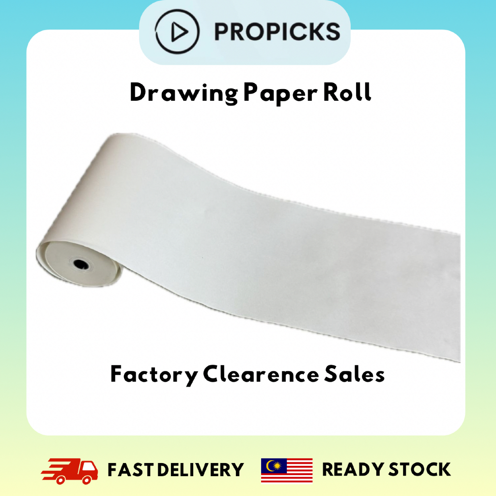 [Factory Clearance] Drawing Paper Roll for Art, Painting & Sketching ...