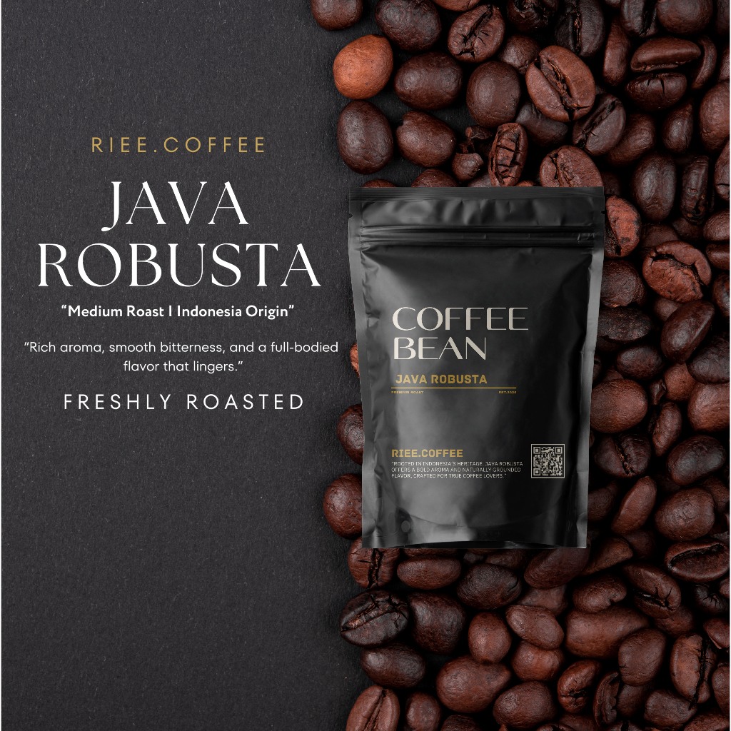 Java Robusta Coffee Beans 250g / 500g / 1kg | Strong Aroma | Fresh ...