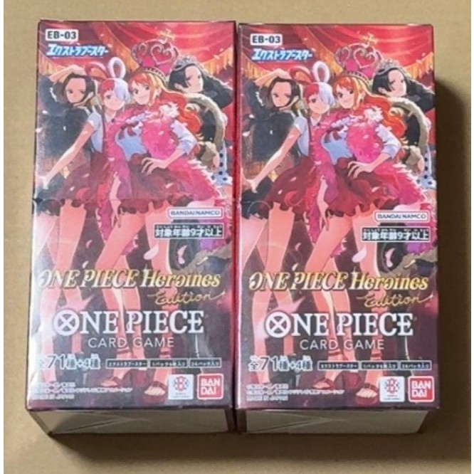 One Piece Card Game EB-03 Box Extra Booster Heroines Edition Bandai ...